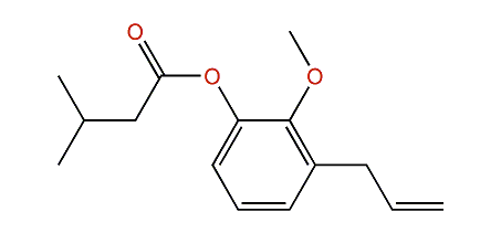 3-Allyl-2-methoxyphenyl 3-methylbutanoate